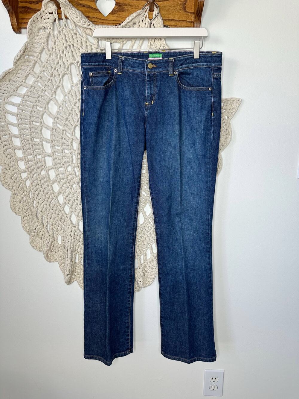 Lilly Pulitzer Palm Beach Fit Low Rise Bootcut Jeans Size 12